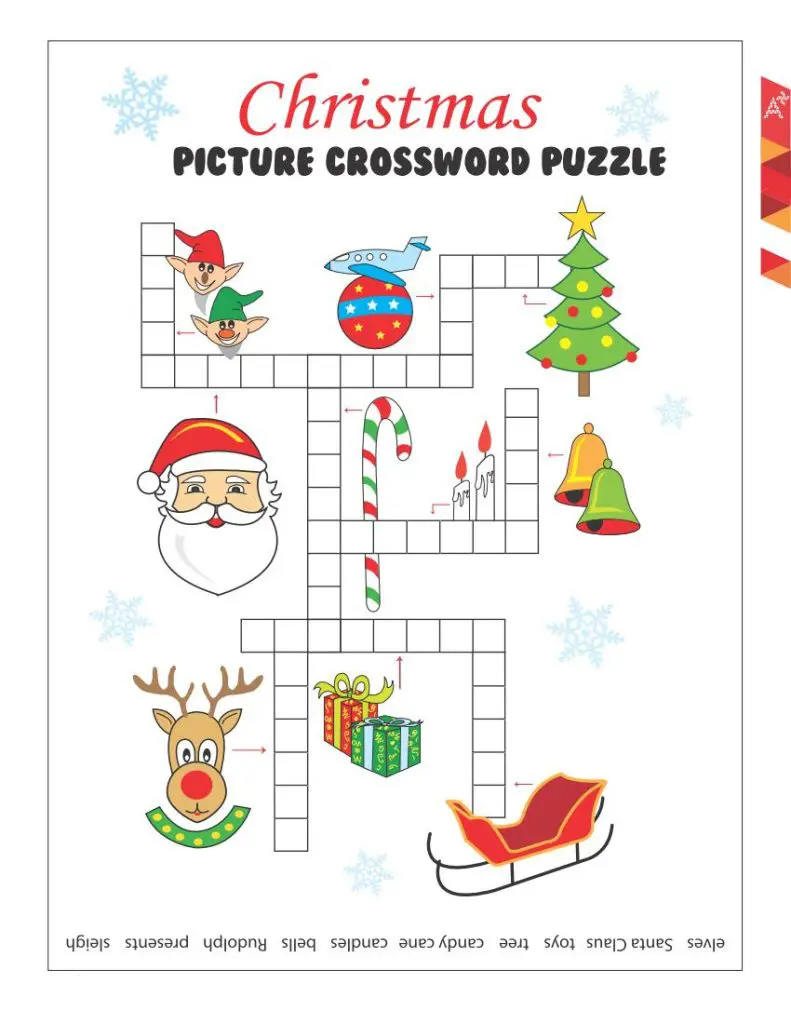 christmas crossword 01 โหลดฟรี ใบกิจกรรมเทศกาลคริสมาสต์ 2022 ไฟล์ PDF ขอขอบคุณ www.aksorn.com