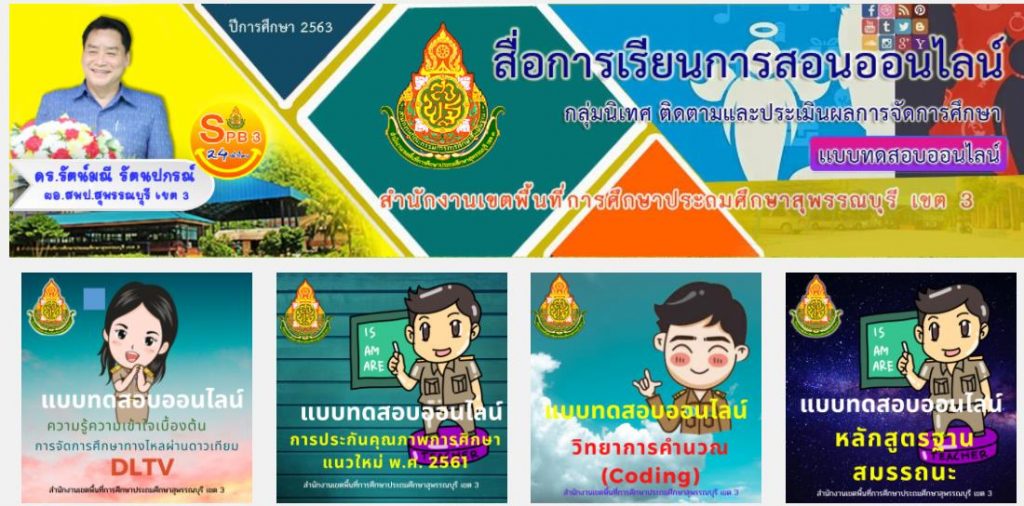 ScreenShot 20210514113047 รวมแบบทดสอบออนไลน์ 18 หลักสูตร จาก สพป.สุพรรณบุรีเขต3 รับเกียรติบัตรทันที