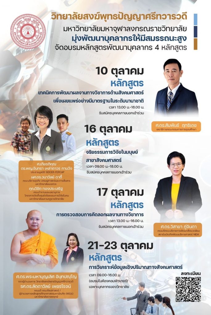 แบบประเมินโครงการ "เทคนิคการพัฒนาผลงานวิชาการด้านสังคมสงเคราะห์ เพื่อเผยเเพร่อย่างมีมาตรฐานในระดับนานาชาติ