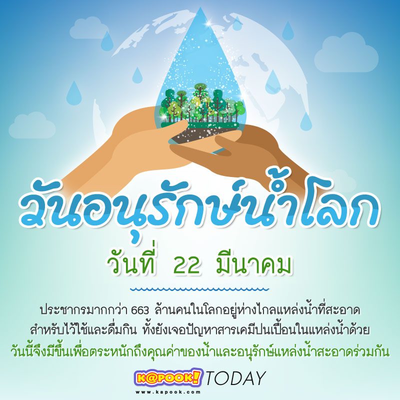 KapookToday 2203 Kratoo วันสำคัญ ประจำเดือน มีนาคม พ.ศ. 2565