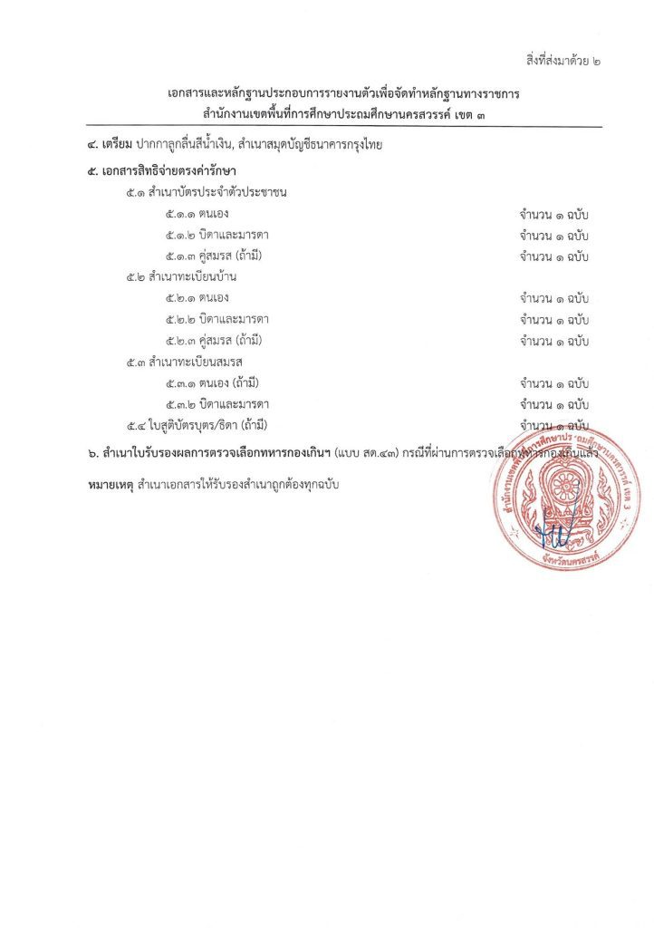 Scan2566 08 28 104649 Page 3 สพป.นครสวรรค์เขต3 เรียกบรรจุครูผู้ช่วยรอบ2 จำนวน 43 อัตรา บัญชี 2566 รายงานตัว 4 กันยายน 2566