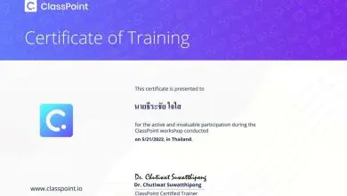 ประเมินรับเกียรติบัตร อบรมออนไลน์การใช้งาน Powerpoint ส่งเสริมการเรียนรู้แบบ Active Learning วันที่ 21 พฤษภาคม 2565